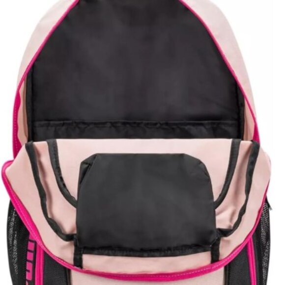 Puma Light Pastel Pink and Black Backpack - Picture 10 of 11